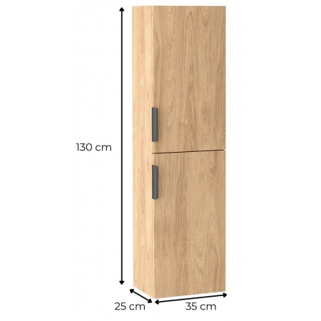 Słupek łazienkowy podwieszany 35 cm Hikora LANO